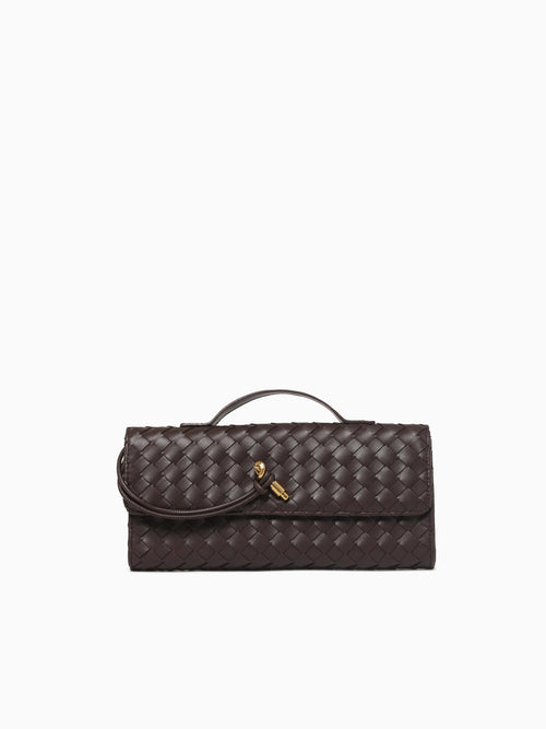 Ada Clutch Expresso Brown