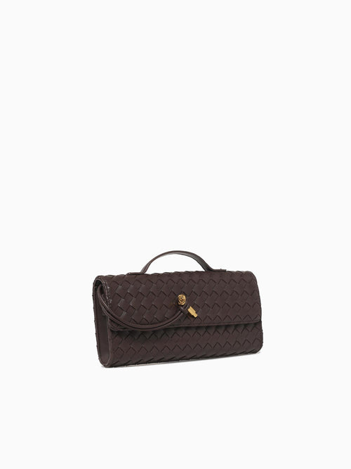Ada Clutch Expresso Brown