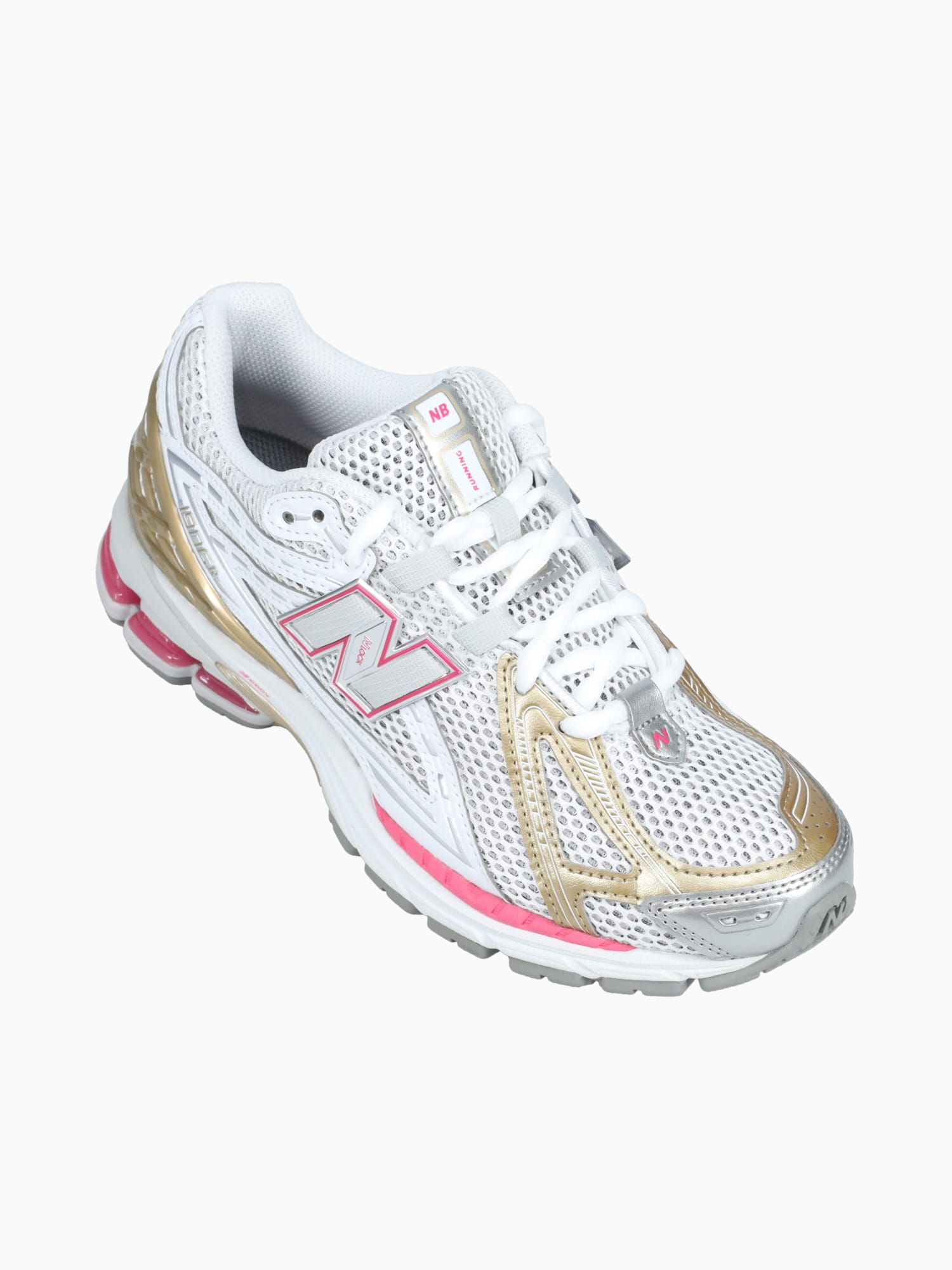 1906r Silver Berry White leather Silver / 4 / M