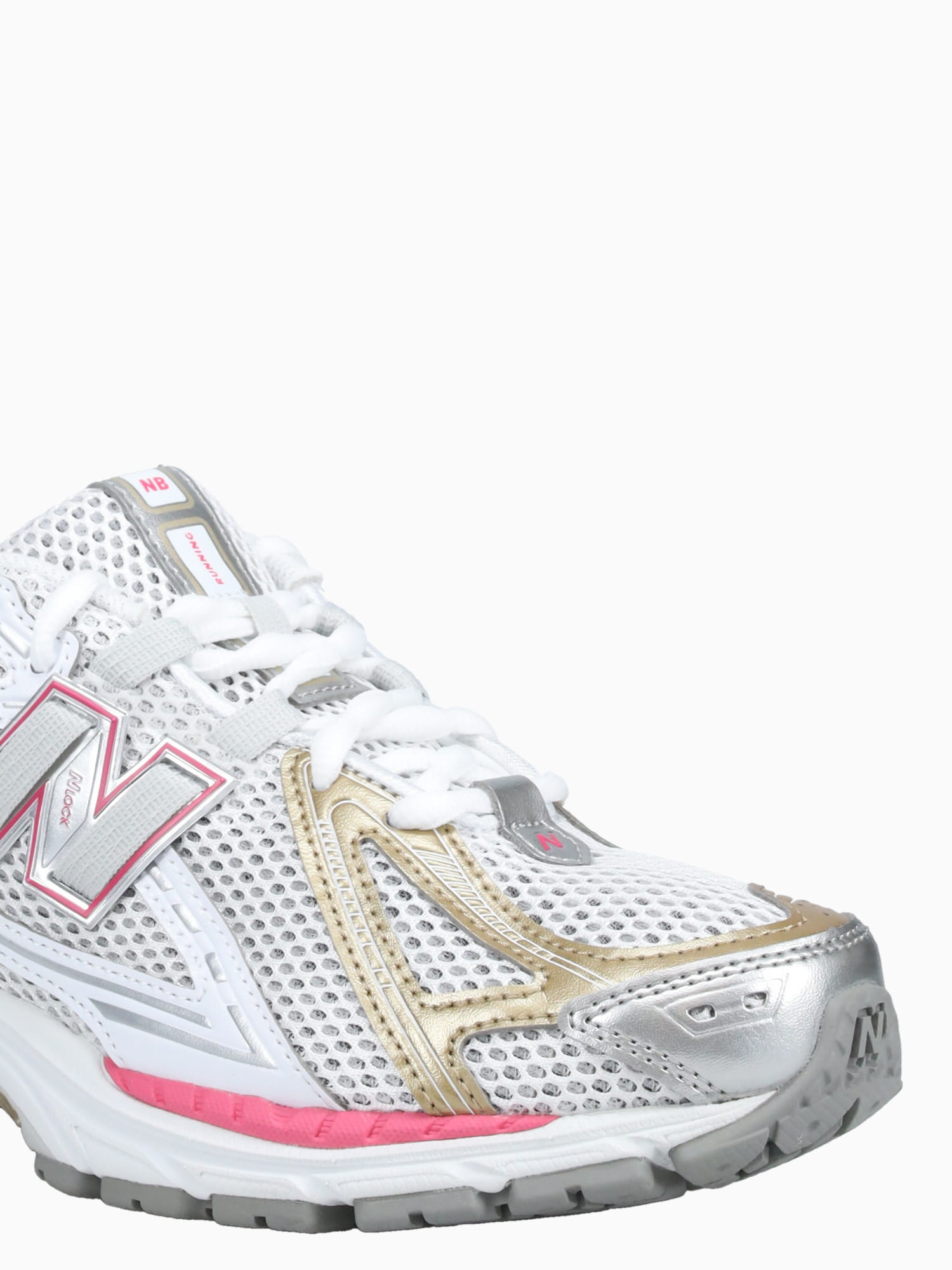 1906r Silver Berry White leather Silver / 4 / M