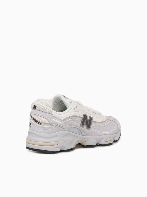 1000 Pearl Grey Suede Mesh Grey / 4 / M