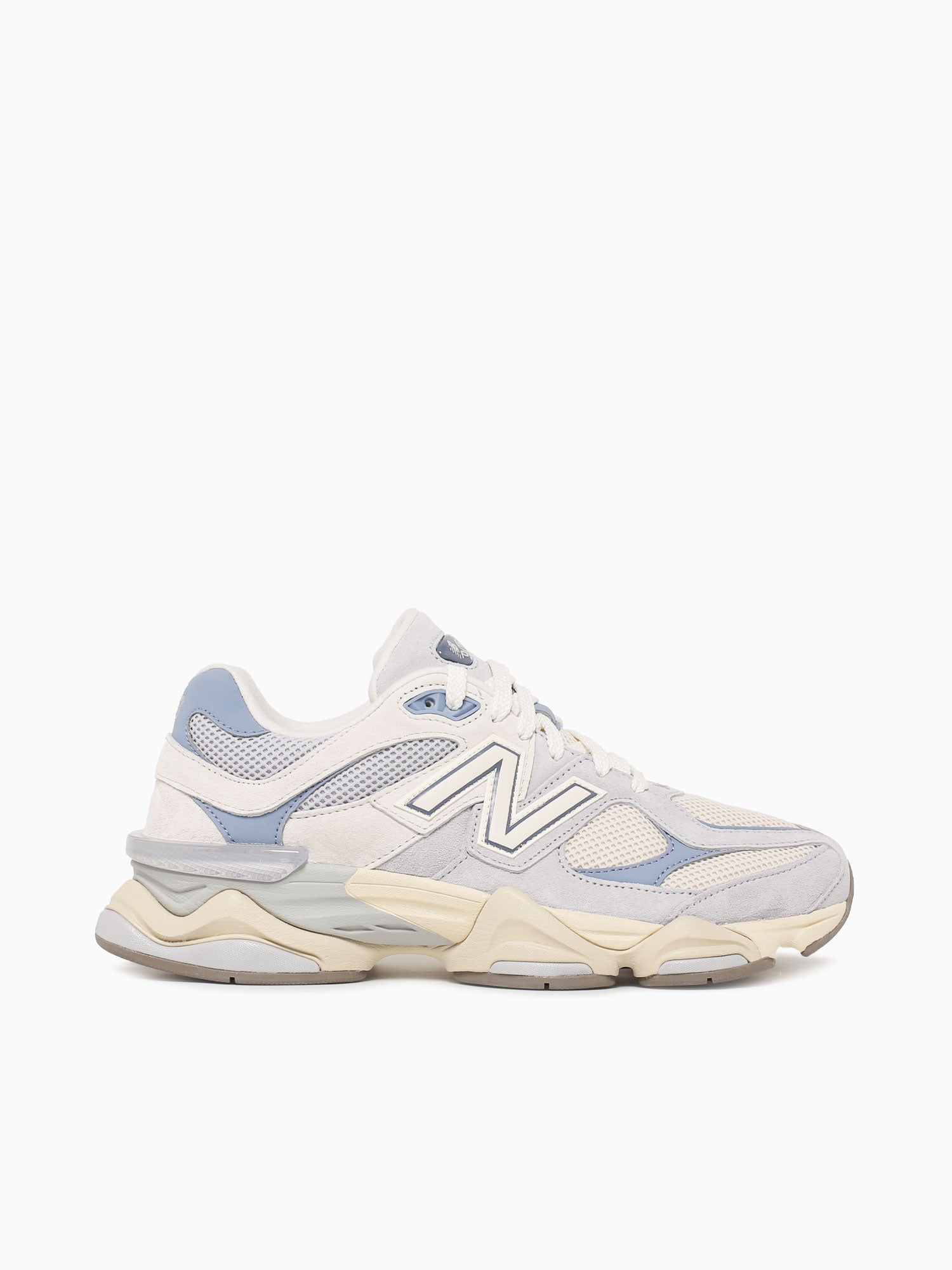 9060 Perl Grey Blue suede Blue / 4 / M