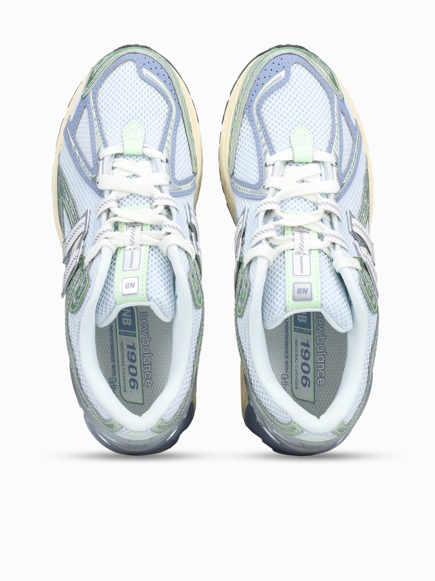 1906r Iceblue Melon leather Mesh Blue / 4 / M