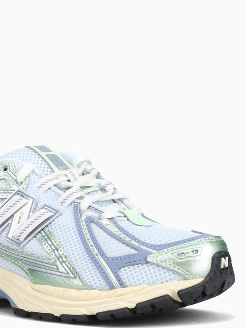 1906r Iceblue Melon leather Mesh Blue / 4 / M