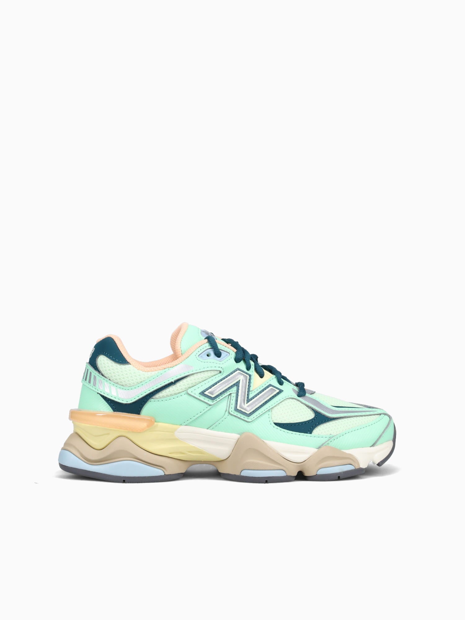 9060 Mint Navy leather Mesh Multi / 4 / M