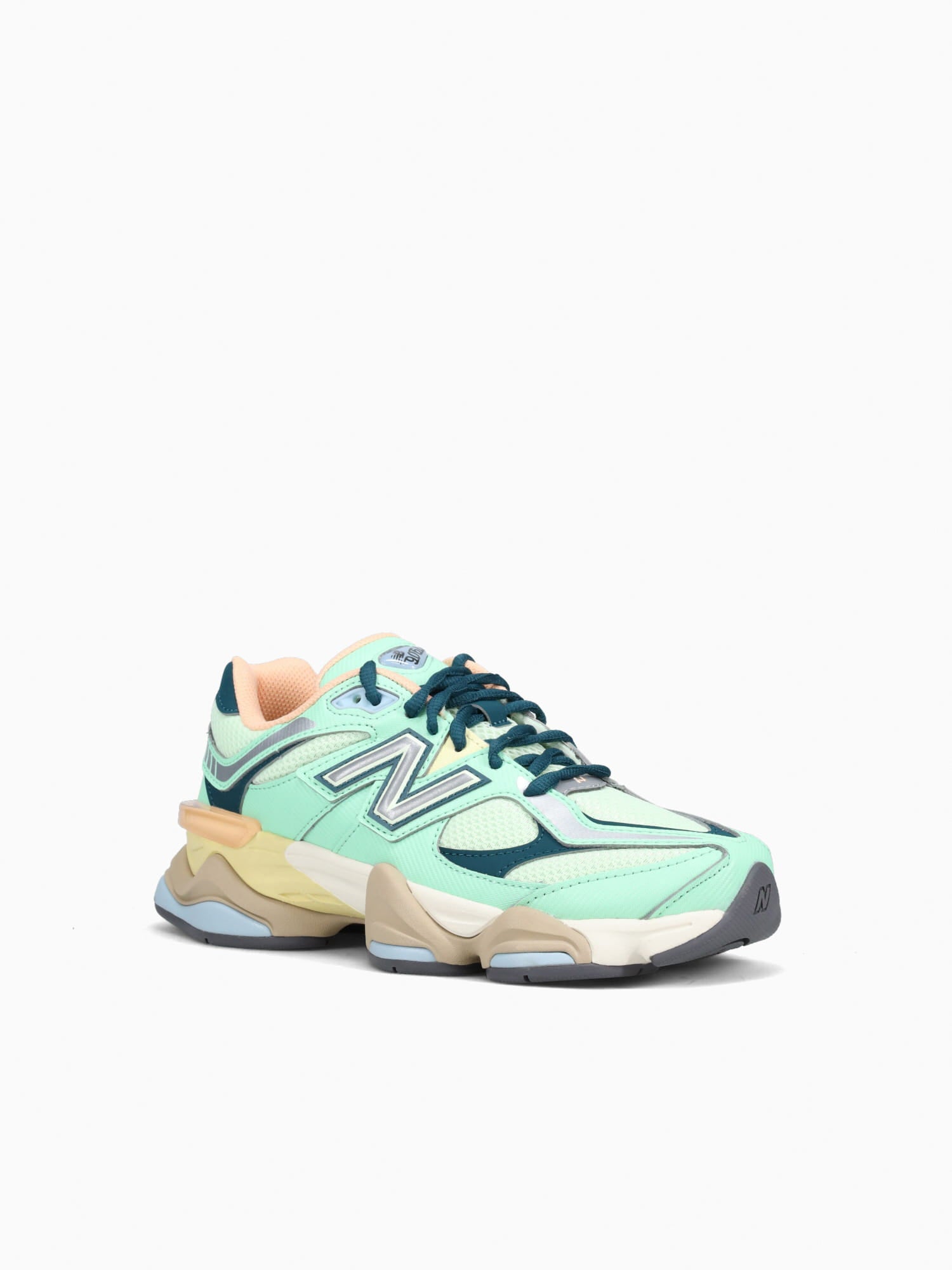9060 Mint Navy leather Mesh Multi / 4 / M