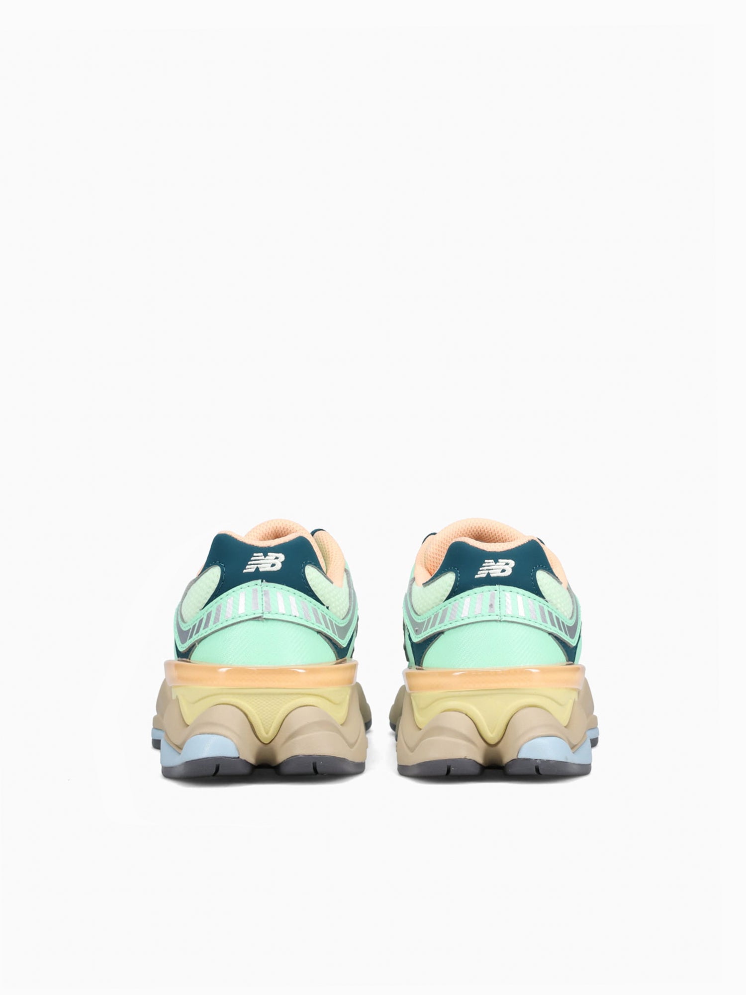 9060 Mint Navy leather Mesh Multi / 4 / M