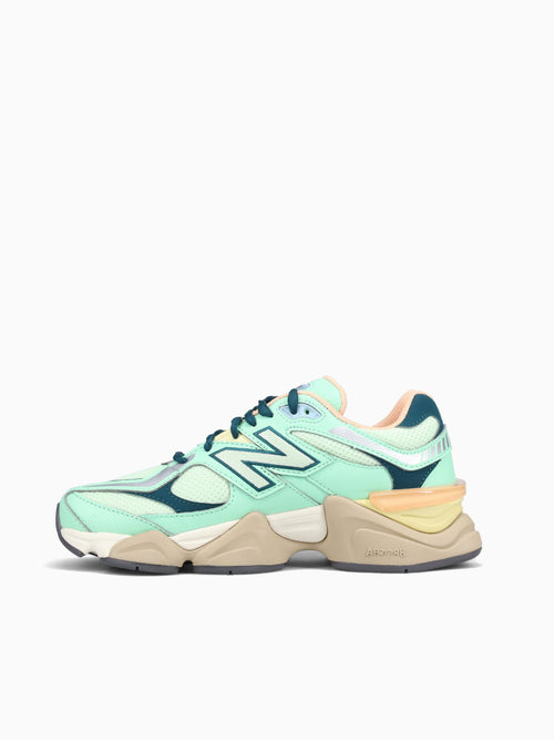 9060 Mint Navy leather Mesh Multi / 4 / M