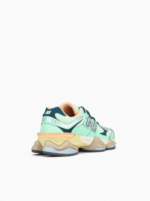 9060 Mint Navy leather Mesh Multi / 4 / M