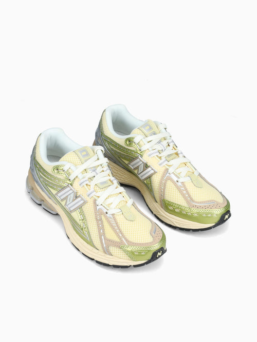 1906r Yellow Green leather Mesh Yellow Multi / 4 / M
