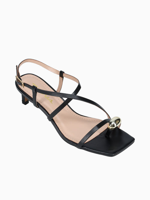 Ling Preto Leather Black / 5 / M