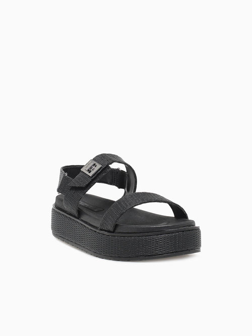 Galicia Preto Raffia Black / 5 / M