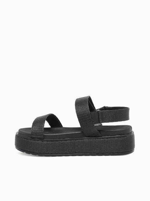 Galicia Preto Raffia Black / 5 / M