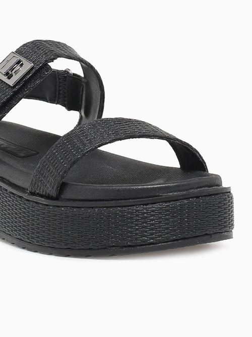 Galicia Preto Raffia Black / 5 / M