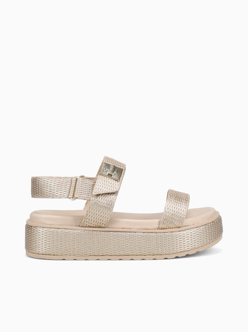 Galicia Ouro Raffia Gold / 5 / M