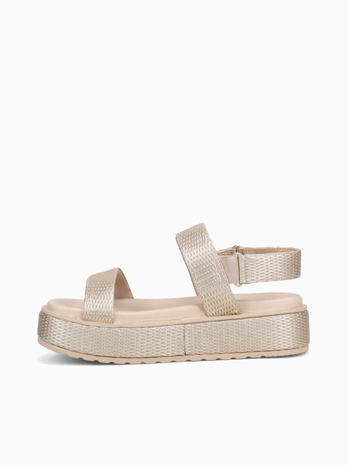Galicia Ouro Raffia Gold / 5 / M