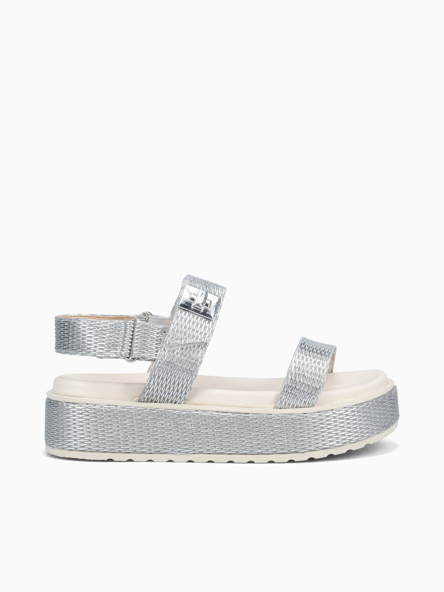 Galicia Silver Raffia Silver / 5 / M