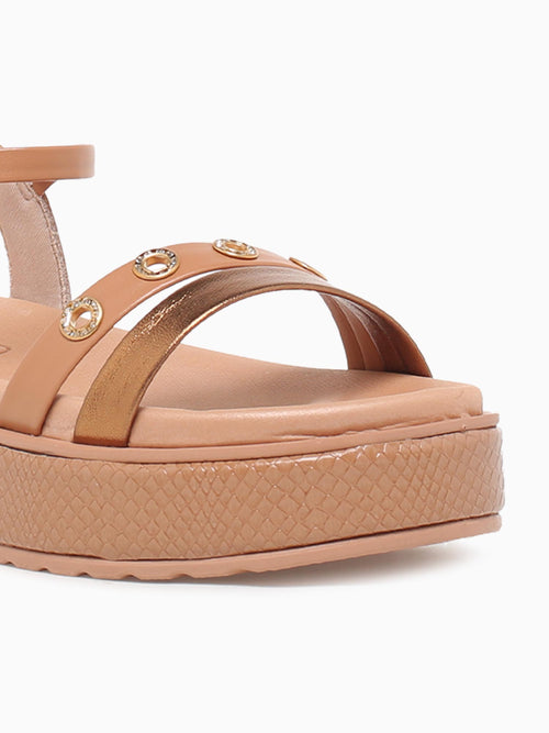 Valencia Bz Camel nappa Tan / 5 / M