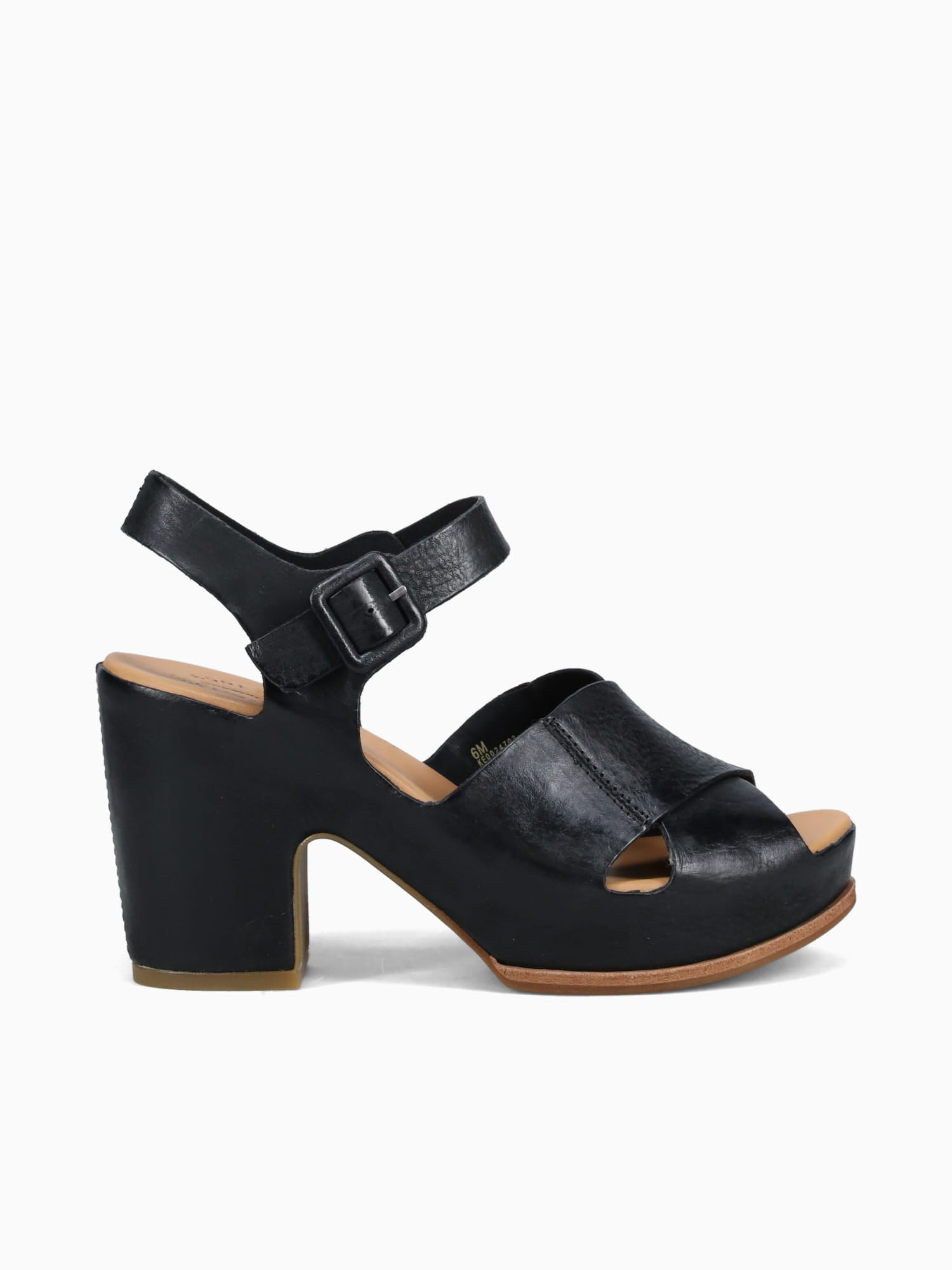 San Isabel Black Full Grain Leather Black / 5 / M