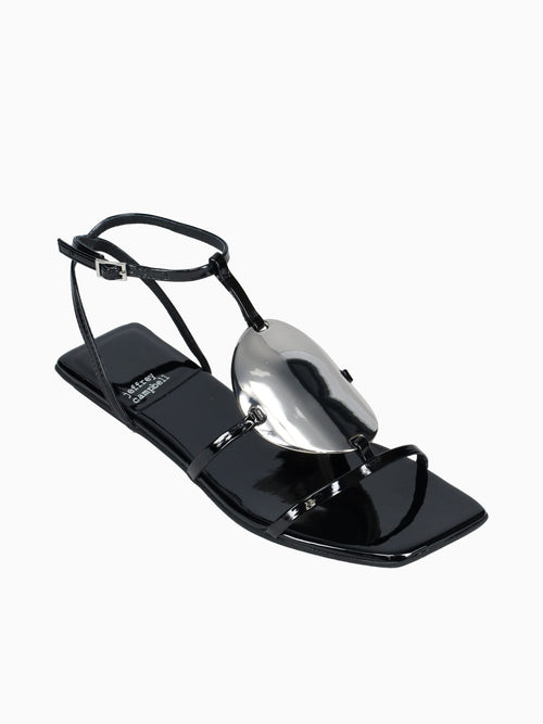 Calanthel Black Silver patent Black / 5 / M