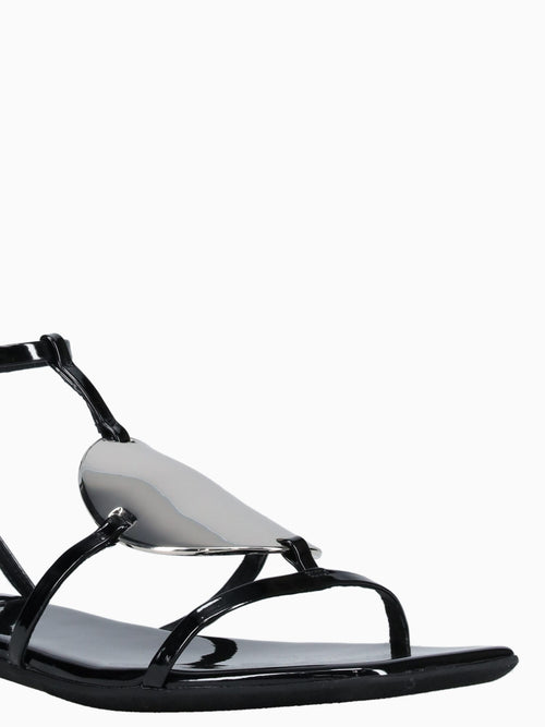 Calanthel Black Silver patent Black / 5 / M