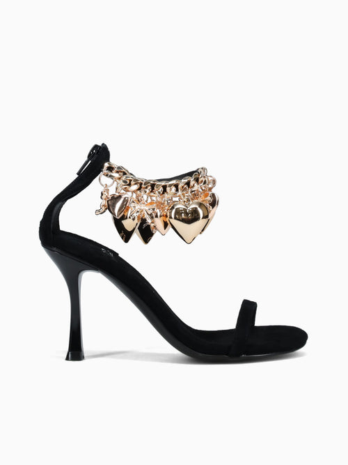 True Love Black Gold suede Black / 5 / M