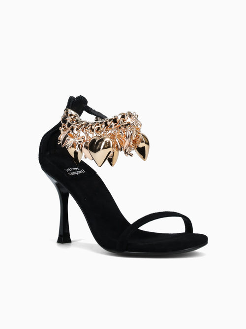 True Love Black Gold suede Black / 5 / M
