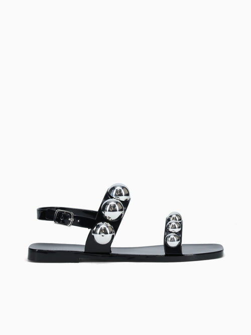 Gum Drop Black Silver shiny Black / 5 / M