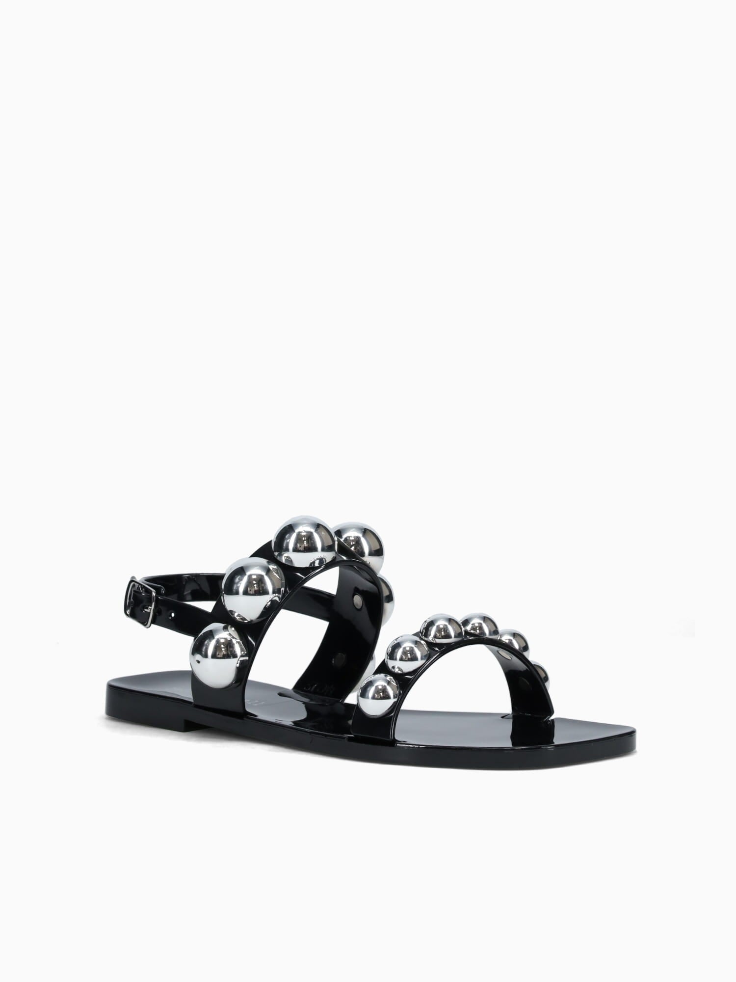 Gum Drop Black Silver shiny Black / 5 / M
