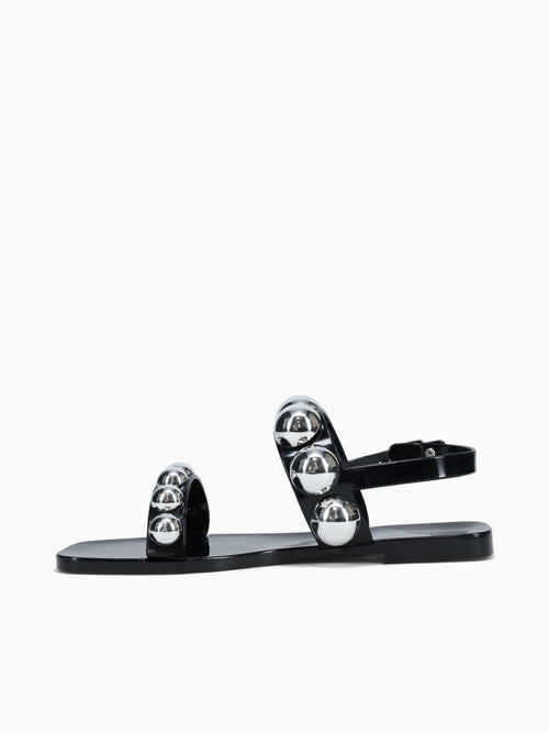Gum Drop Black Silver shiny Black / 5 / M