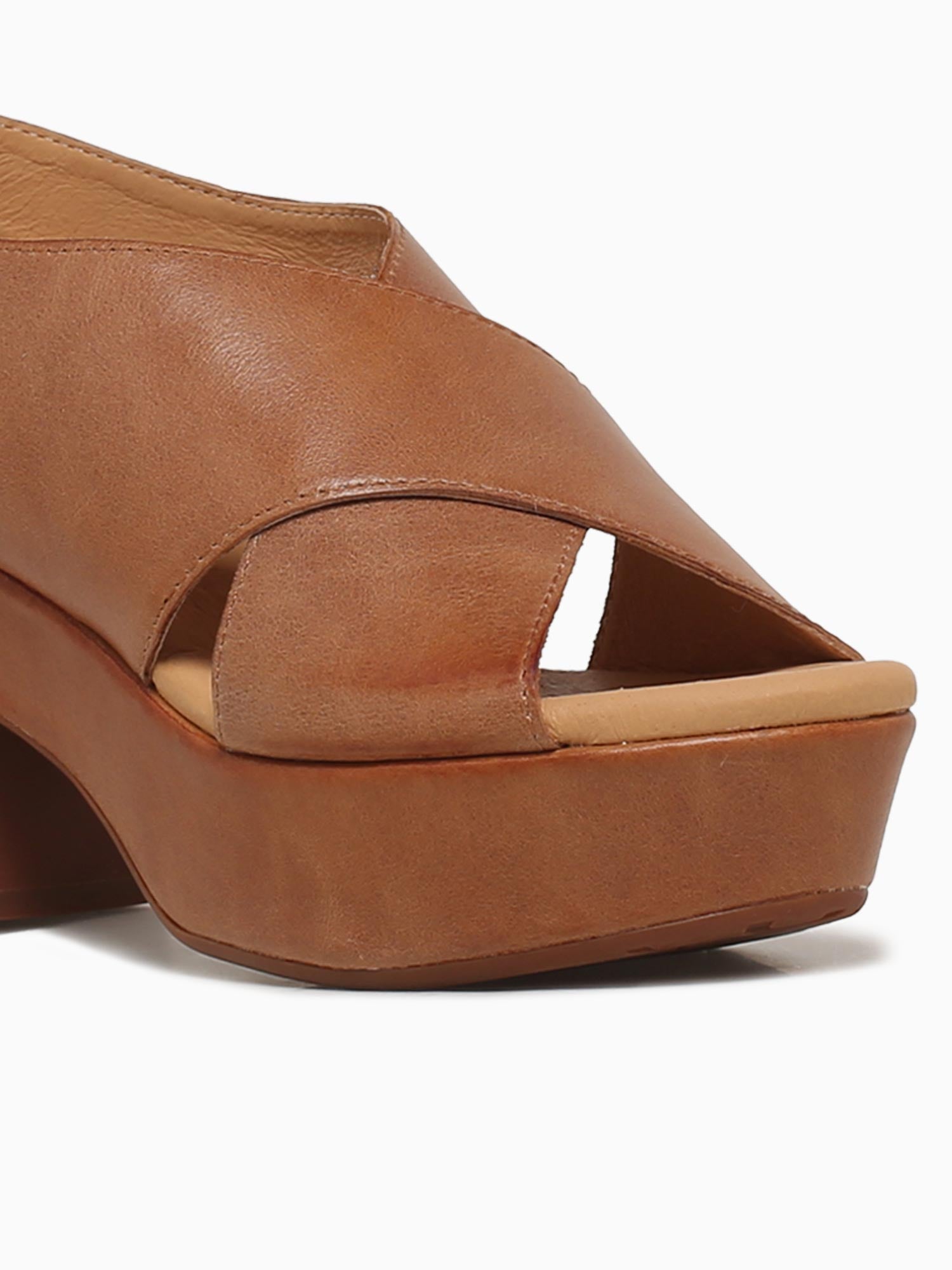 Glendera Camel Leather Tan / 6 / M