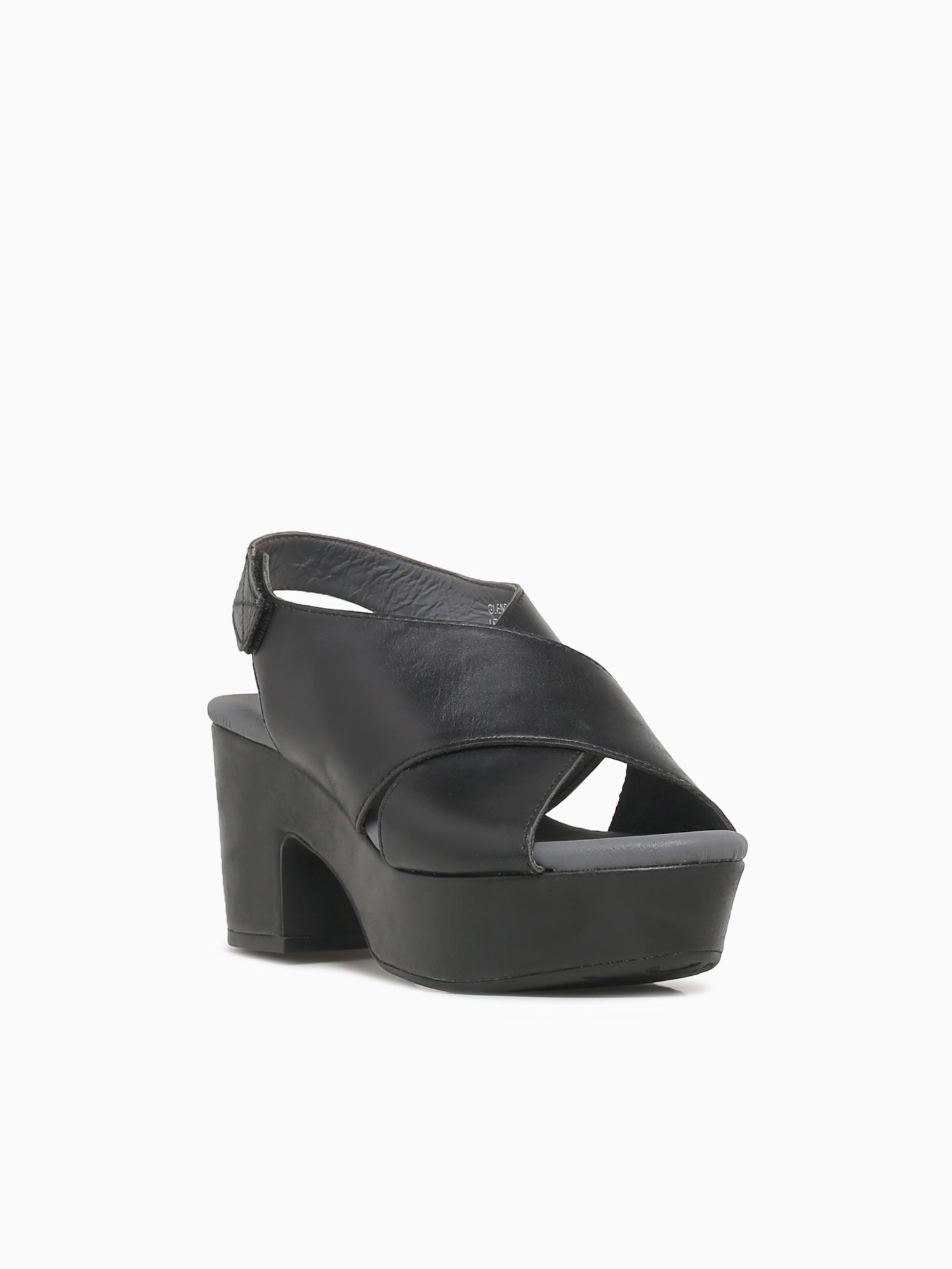 Glendera Black Leather Black / 6 / M