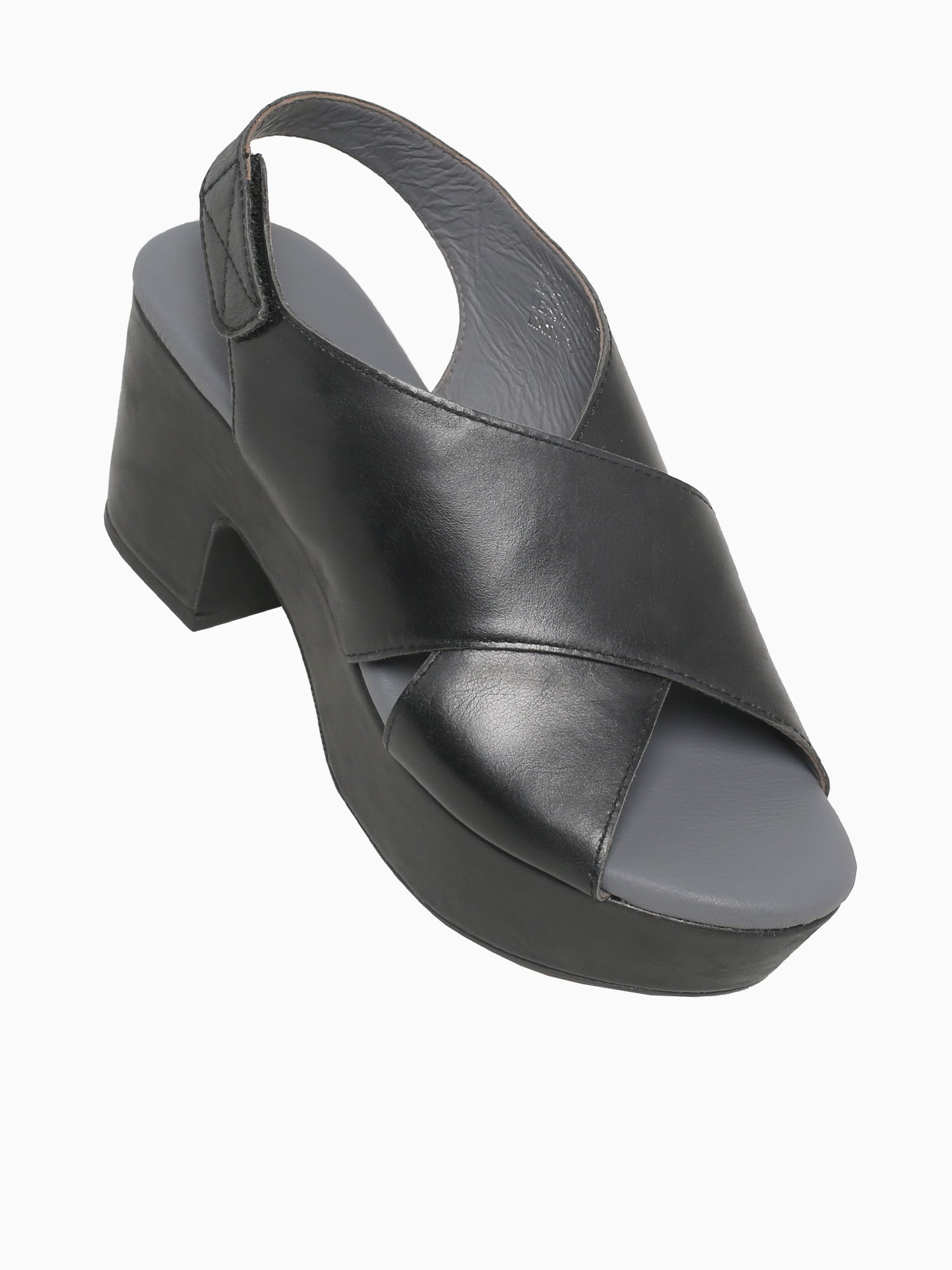 Glendera Black Leather Black / 6 / M