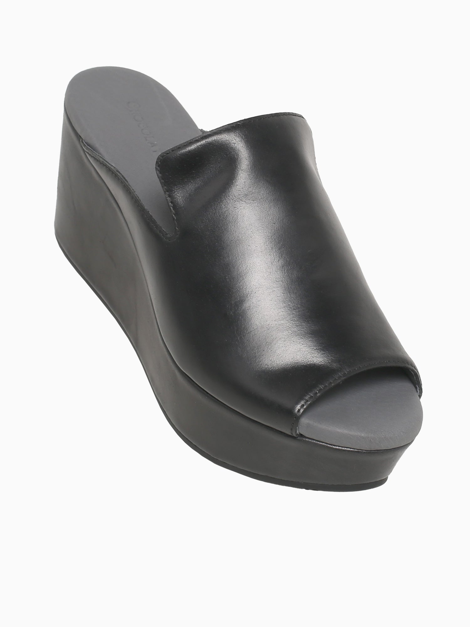 Whisper Black Leather Black / 6 / M