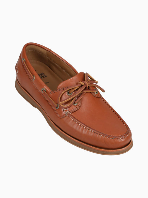 Monaco Boat Shoe Tan Sheepskin Tan / 8 / M