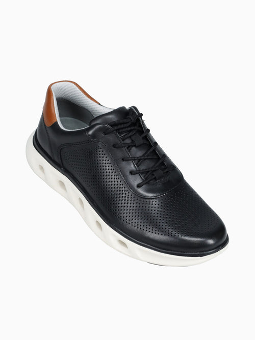 Reactive Uthroat Black Leather Black / 8 / M