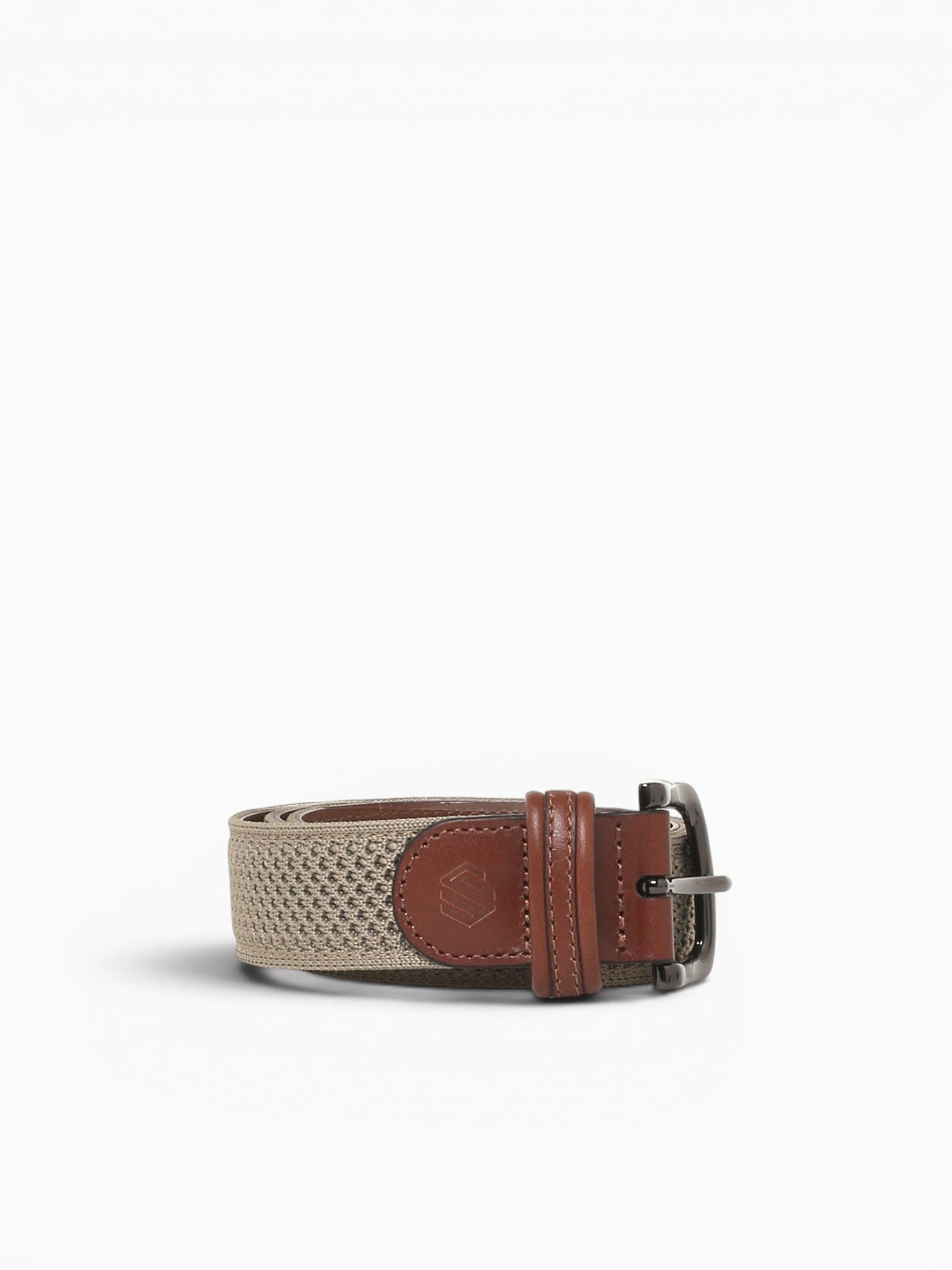 Amherst Knit Belt Taupe 758559 Taupe / 32