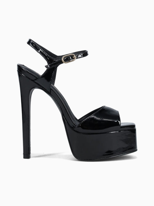 Carlota Black Patent Black / 5 / M