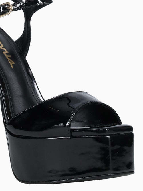 Carlota Black Patent Black / 5 / M