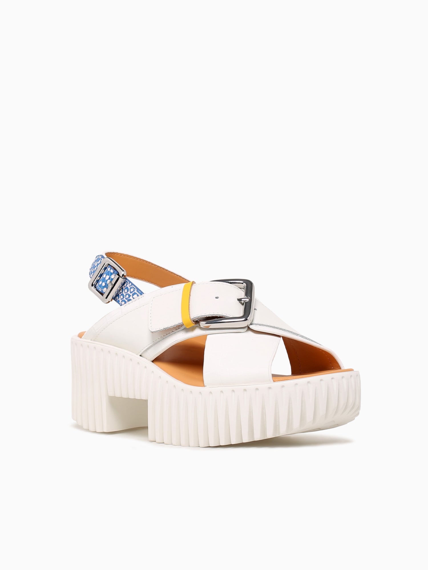 Plia Juno White Mix Nappa White / 36 / M