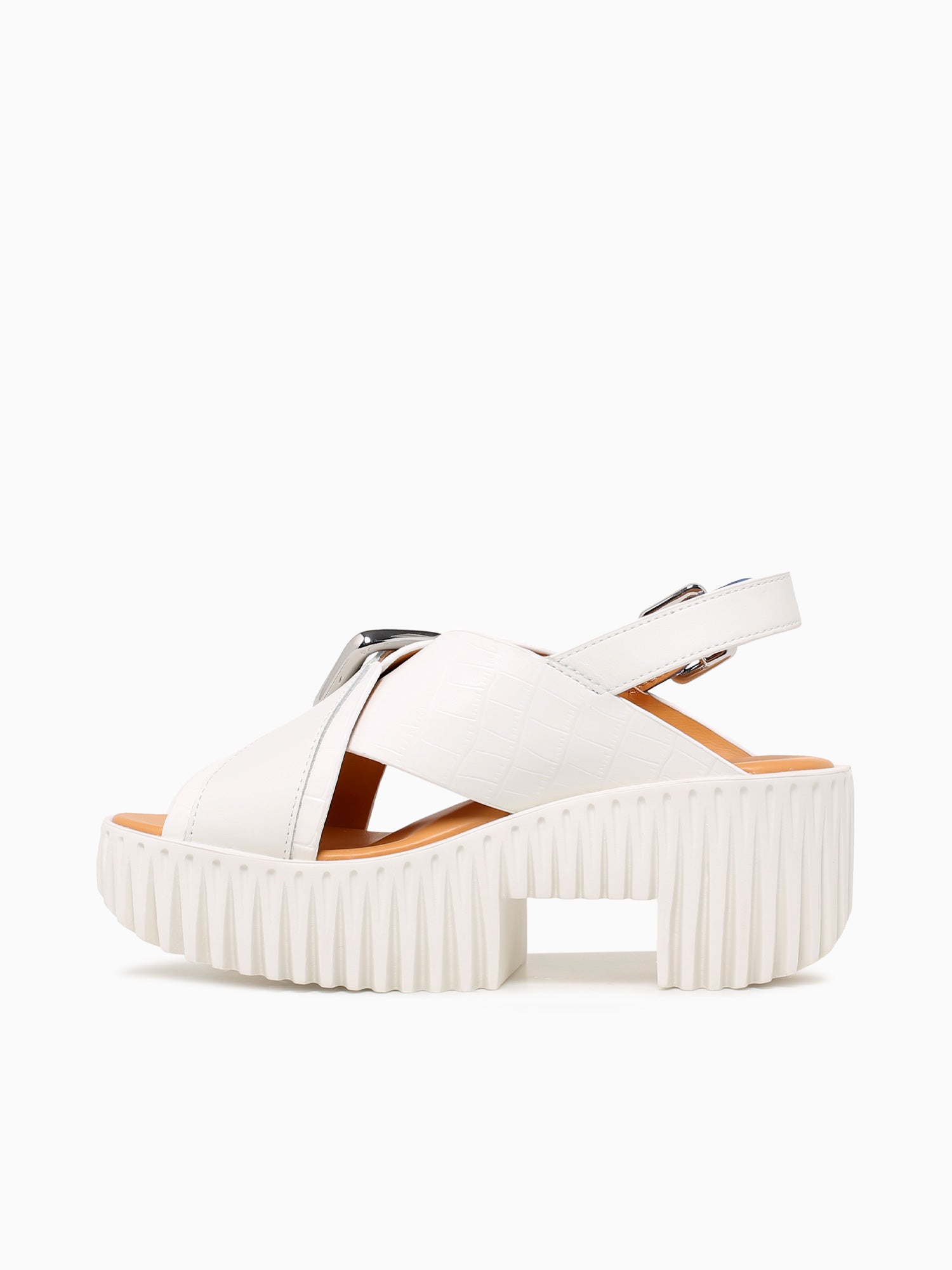 Plia Juno White Mix Nappa White / 36 / M