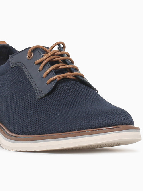 Monahan Navy Knit Navy / 7 / M