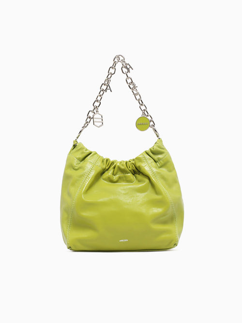 Arelis Green Grass Leather Brugges Green