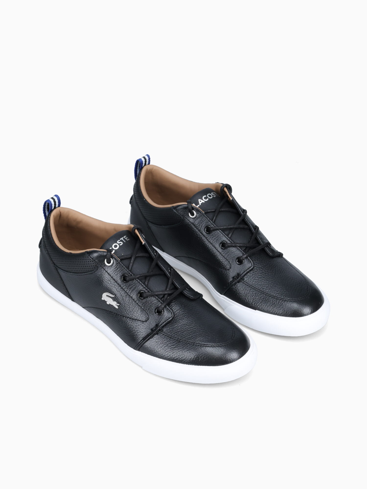 Bayliss Black White Leather Black / 7 / M