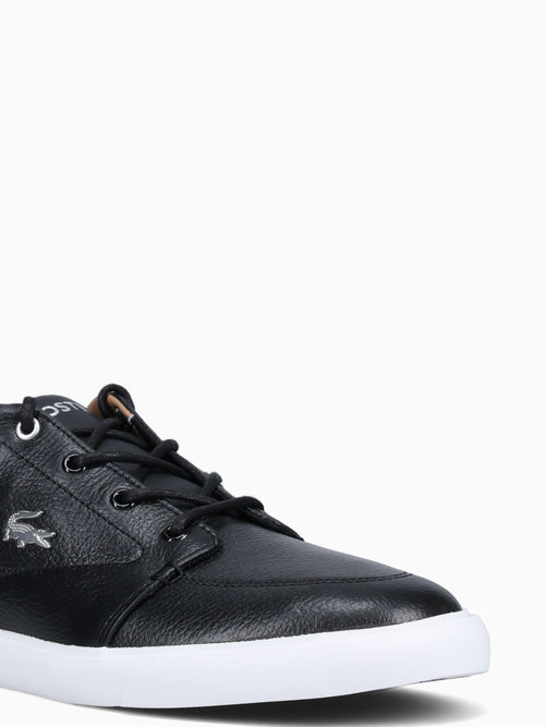 Bayliss Black White Leather Black / 7 / M
