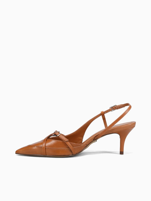Leia Tan Tourino Leather Tan / 5 / M