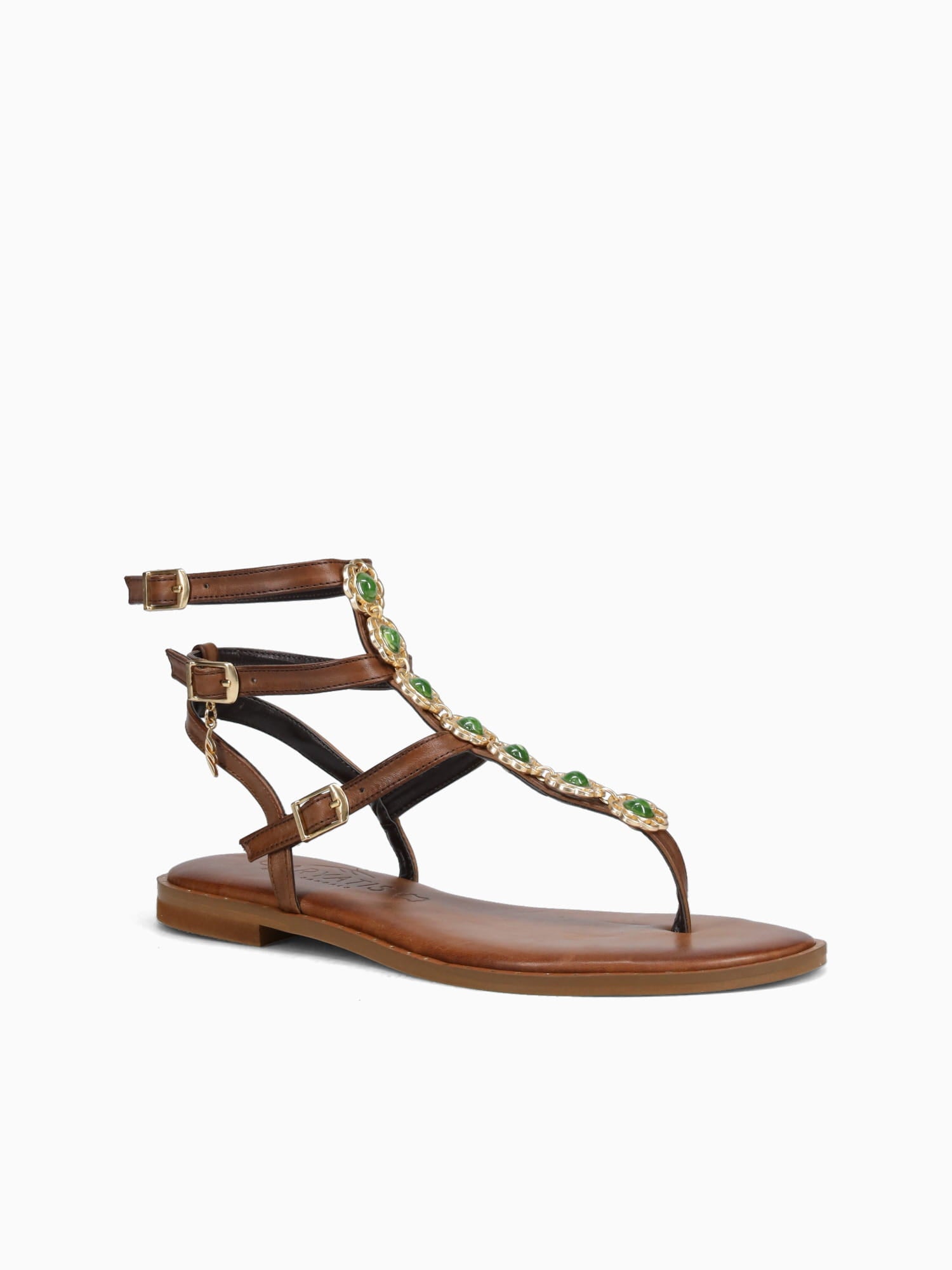 621026 Brown Leather Brown / 36 / M