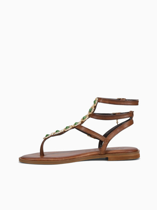 621026 Brown Leather Brown / 36 / M