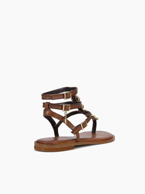 621026 Brown Leather Brown / 36 / M