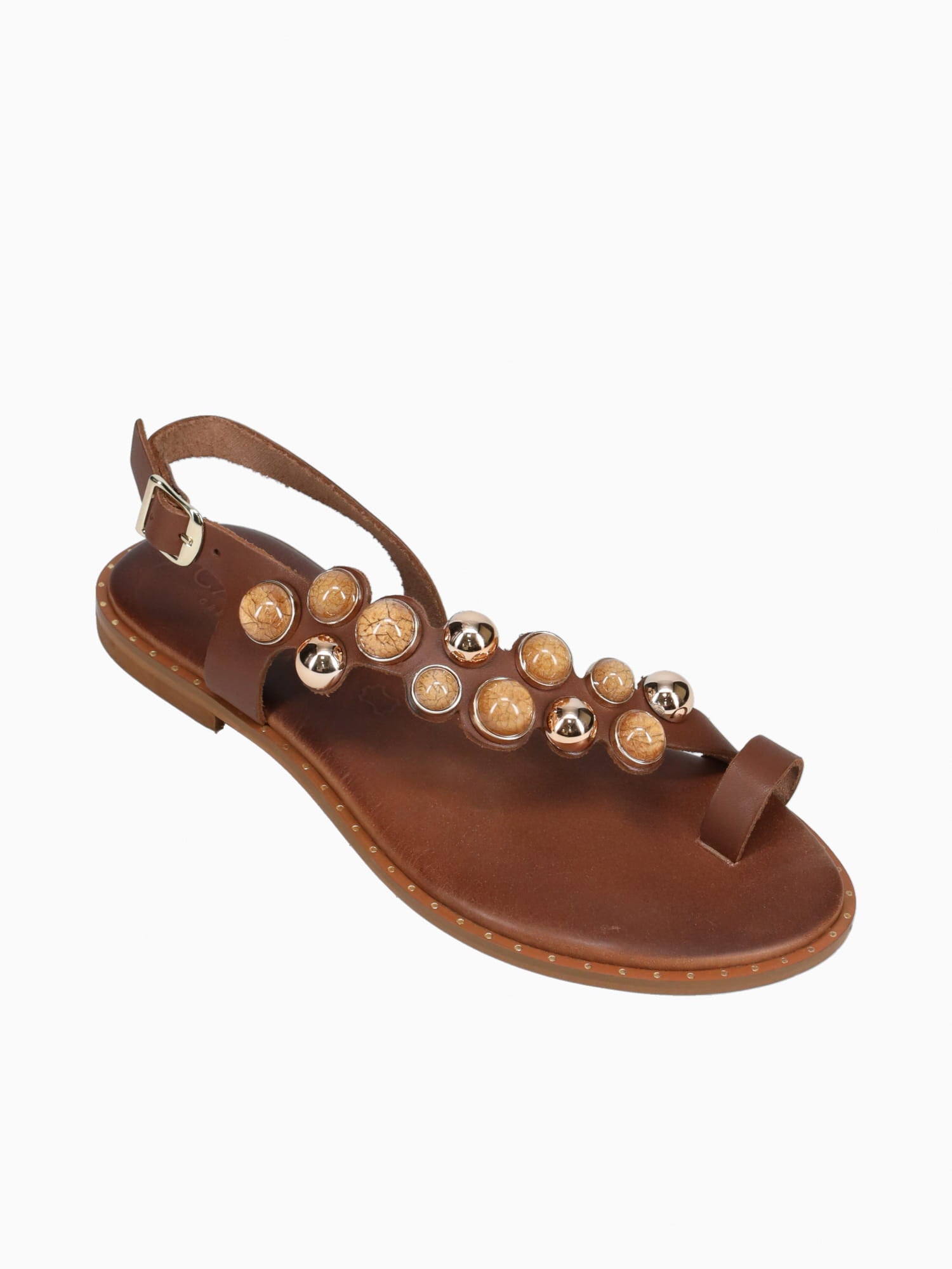 62043 Brown Leather Brown / 36 / M